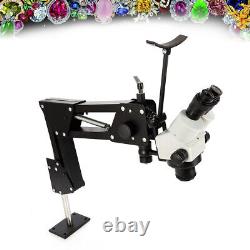 Micro Inlaid Multi-directional Stereo Zoom Binocular Microscope Jewelry Tool USA