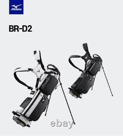 Mizuno 2022 BR-D2 Men's Golf Stand Bag 5LKC213400 8 4Way 5lbs Ups Ship# Gray