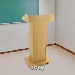 Mobile Conference Presentation Stand, Portable Classroom Standing Desk Podiums