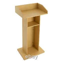 Mobile Conference Presentation Stand, Portable Classroom Standing Desk Podiums