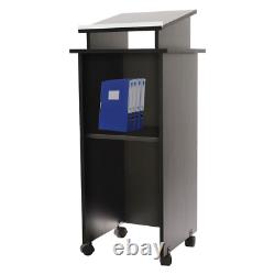 Mobile Presentation Stand Lectern Presentation Standing Classroom Desk Church