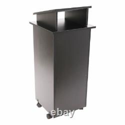 Mobile Presentation Stand Lectern Presentation Standing Classroom Desk Church