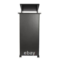 Mobile Presentation Stand Lectern Presentation Standing Classroom Desk Church