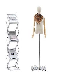 Model display stand Display Portable Height Adjustable Clothing fitting New