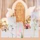 Modern 5pcs Transparent Acrylic Flower Stand Box Wedding Decor Display Rack