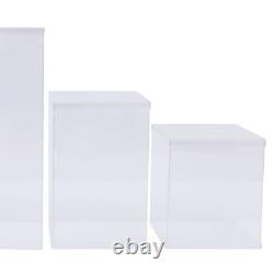 Modern 5pcs Transparent Acrylic Flower Stand Box Wedding Decor Display Rack