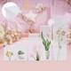 Modern 5x Flower Stand Transparent Acrylic Plant Display Rack Box Wedding Decor