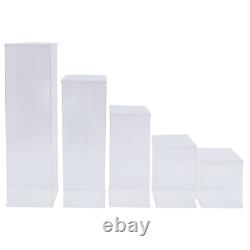 Modern 5x Transparent Acrylic Clear Flower Stand Box Display Rack Wedding Decor Modern 5x Transparent Acrylic Clear Flower Stand Box Display Rack Wedding Decor