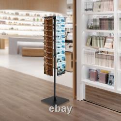 Modern Rotating Brochure Display Stand Detachable Magazine Rack With 36 Pockets