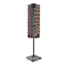 Modern Rotating Brochure Display Stand Detachable Magazine Rack With 36 Pockets