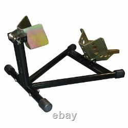 Motorcycle Transport Wheel Chock, Front Wheel Stand self assembly. FREE SHIPPING