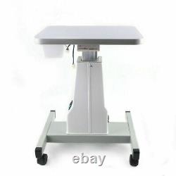 Motorized Lifting Table Optical Electric Optometry Stand Wheeled 400x480mm