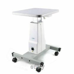 Motorized Lifting Table Optical Electric Optometry Stand Wheeled 400x480mm