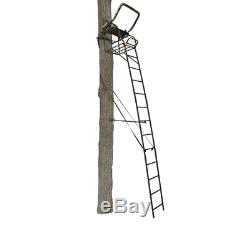 Muddy Huntsman Deluxe Ladder Stand Free Shipping