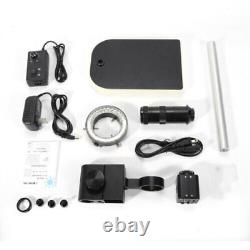 NEW 16MP 1080P HD Digital Video Inspection Microscope With Camera Stand Set US