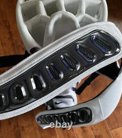 NEW 2020 Nike Air Hybrid Carry Stand Cart Golf Bag 14 Way White/Black FREE SHIP