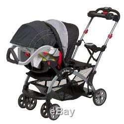NEW Baby Trend Sit N Stand Ultra Tandem Stroller Phantom FREE SHIPPING