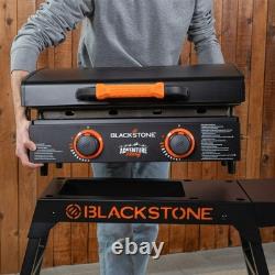 NEW! Blackstone Adventure Ready 2-Burner 22 Propane Omnivore Griddle, Free Ship