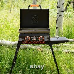 NEW! Blackstone Adventure Ready 2-Burner 22 Propane Omnivore Griddle, Free Ship