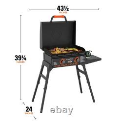 NEW! Blackstone Adventure Ready 2-Burner 22 Propane Omnivore Griddle, Free Ship