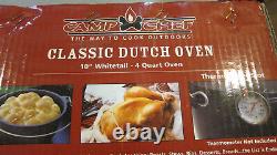 NEW Camp Chef Classic 10 Dutch Oven AND Dutch Oven Stand FREE SHIPPING