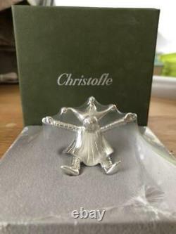 NEW Christofle Card Stand Clown Single Unused Fast Shipping From Japan