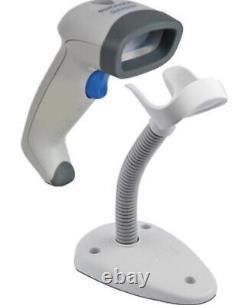 NEW Datalogic QuickScan QD2100 Handheld Barcode Scanner With Stand, Free Ship