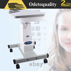NEW Electric Worktable Mobile Table Optometry Lift Stand Ophthalmic Work Equip