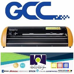 NEW GCC Expert LX 24 Vinyl Cutter Plotter+Stand FREE Software + FREE Shipping