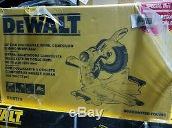NEW IN BOX DWS 779 12IN DOUBLE BEVEL SAW and DWX 726 ROLLING CART FREE SHIPPING