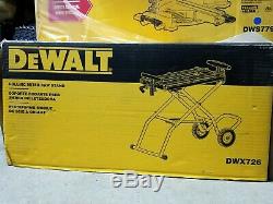 NEW IN BOX DWS 779 12IN DOUBLE BEVEL SAW and DWX 726 ROLLING CART FREE SHIPPING