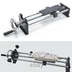 NEW Manual Horizontal Screw Test Stand with Push / Pull Force Gauge 500N/50KG
