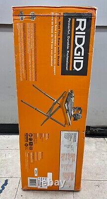 NEW RIDGID (R4031S) 9 Amp Corded 7 in. Wet Tile Saw with Stand NIB No Shipping