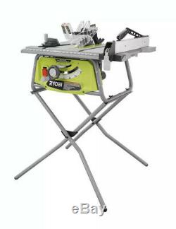 NEW! RYOBI 10 in. Table Saw with Folding Stand Free Shipping From NY