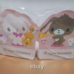 NEW Sanrio sugar bunnies Book Stand Set Pink Shipped from Japan