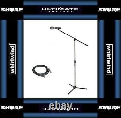 NEW Shure Beta 87C 87 Mic Ultimate Stand & 20' Cable! Free US 48 State Shipping