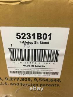 NEW Table Top Sit-Stand 5231B01 Stand With Instruction Sheet, FREE SHIPPING