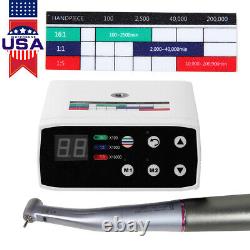 NSK Style Dental Brushless LED Electric MicroMotor with 15 Increasing Handpiece