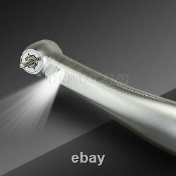 NSK Ti-MAX X95L Style Dental 15 LED Fiber Optic Contra Angle Handpiece Red Ring