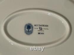 Never Used Mottahedeh Blue Canton Oval Tureen With Underplate Platter FREE SHIP