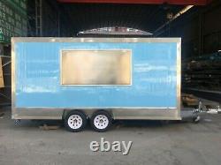 New 13.2ft(4M) Concession Stand Food Trailer Mobile Kitchen Free Ship by Sea