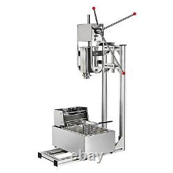 New 3L Commercial Manual Churros Machine Vertical Spanish Donuts Churrera Maker