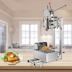 New 3L Commercial Manual Churros Machine Vertical Spanish Donuts Churrera Maker