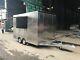 New 3MX1.8M Stainless Steel Concession Stand Trailer Kitchen +Stove Ship By Sea