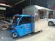 New 3M Electric Tricycle Concession Stand Food Trailer Mobile Kitchen Ship bySea