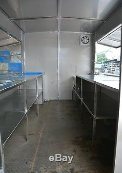 New 3.5Mx2M Stainless Steel Concession Stand Trailer Kitchen Ship By Sea