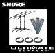 New 3 Pack Shure Beta 57 57A Mics, Ultimate Stands & 20' XLR Cables Free Ship