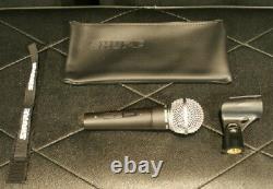 New 3pk Shure SM58S Microphones with Ultimate Stands SM 58 Mic SM58 Free US Ship
