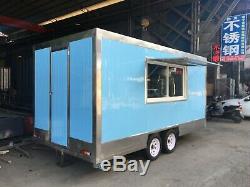 New 4M Concession Stand Food Trailer Mobile Kitchen Free Ship No Hidden charge