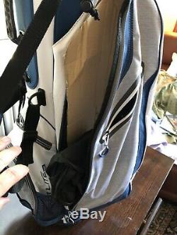 New Callaway Hyper Lite 3 Stand Carry Golf Bag (Blue-gray-white) Free Shipping